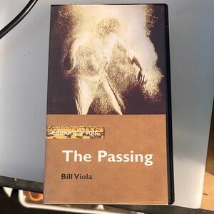 Bill Viola 'The Passing' VHS Tape. Vintage
